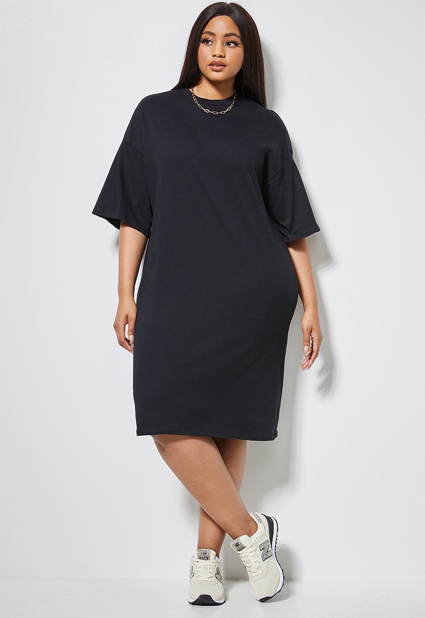 Superbalist - T-shirt dress - black