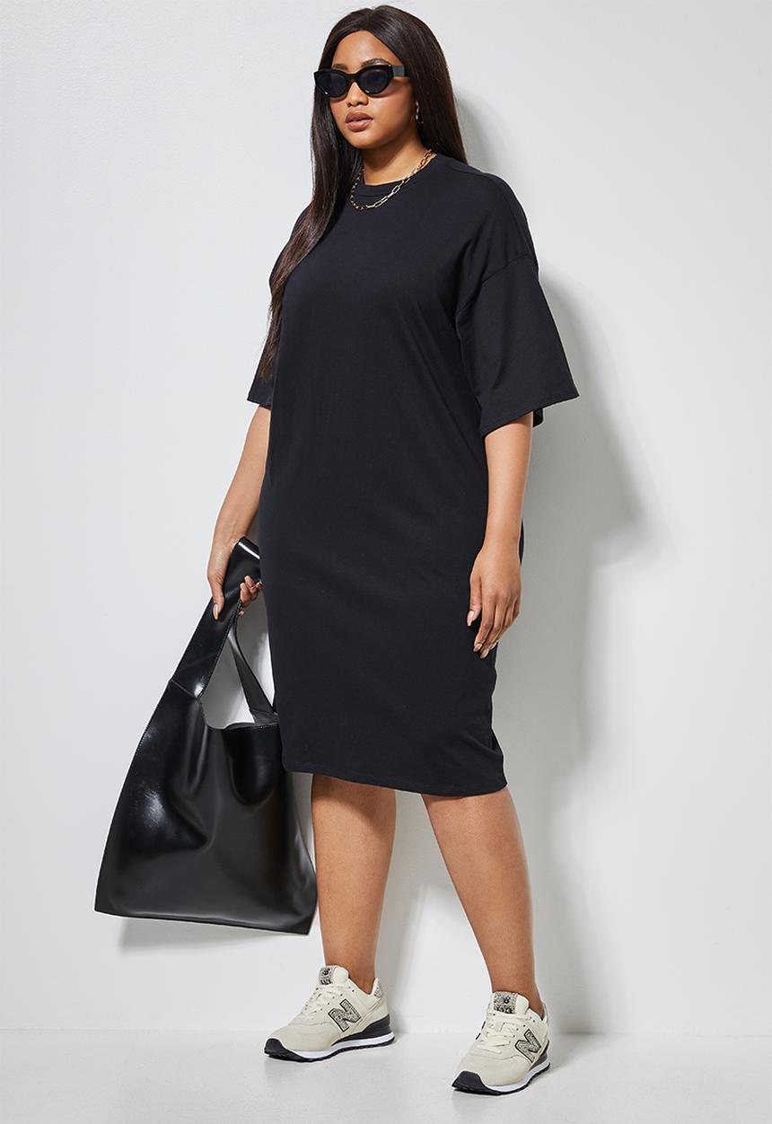 Superbalist - T-shirt dress - black