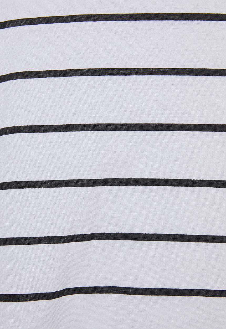 Superbalist - T-shirt dress - white & black 