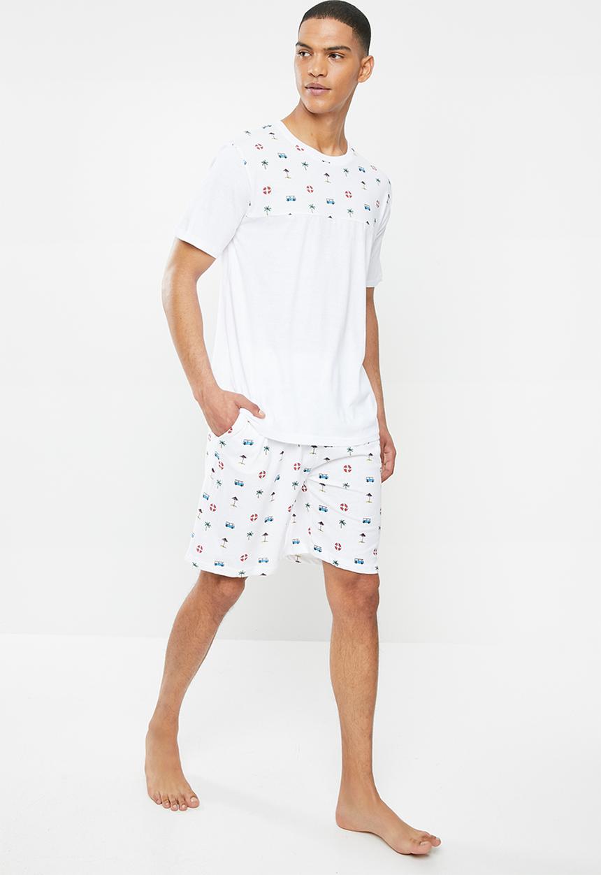 Brave Soul - Holiday sleepwear - white