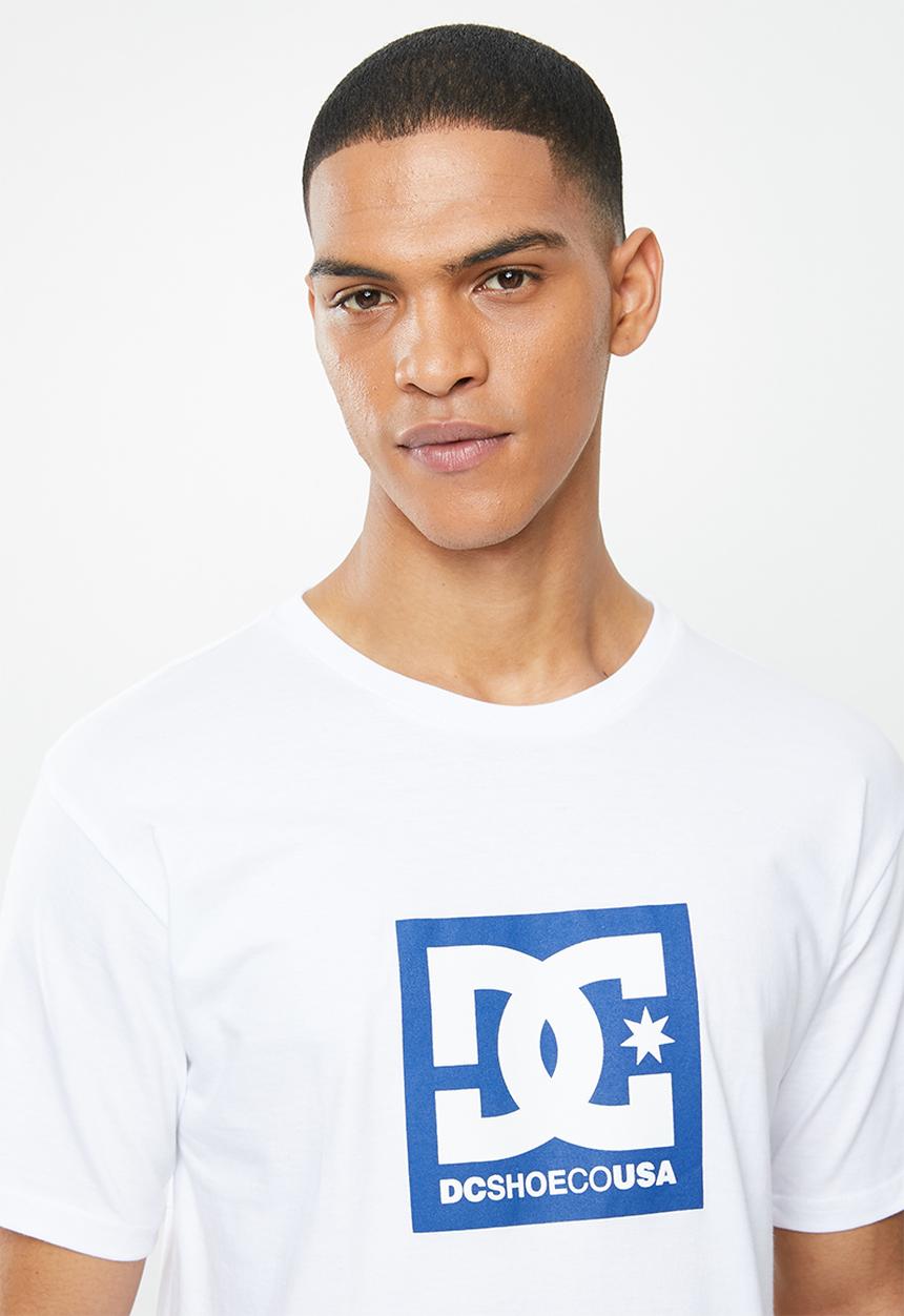 DC - Square star short sleeve tee - white