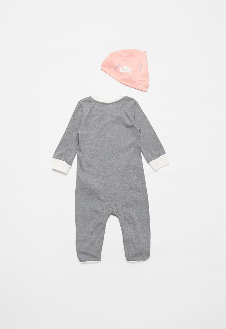 Nike - Nkg jdi footed cvrl and hat - grey 