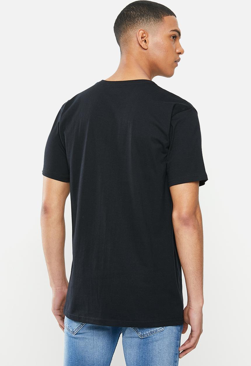 DC - Front surface short sleeve T-shirt  - black