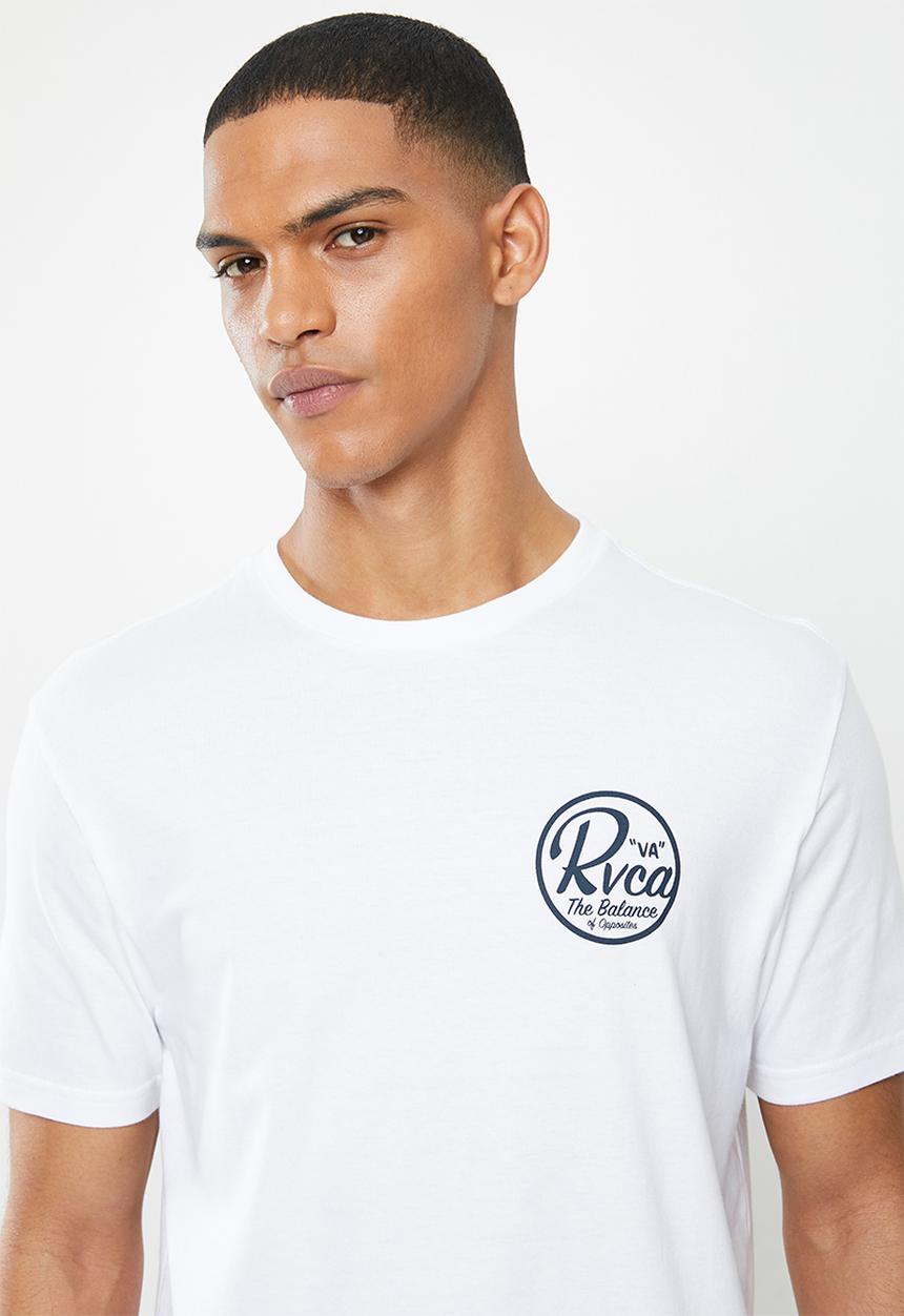 RVCA - Patch seal short sleeve tee - white