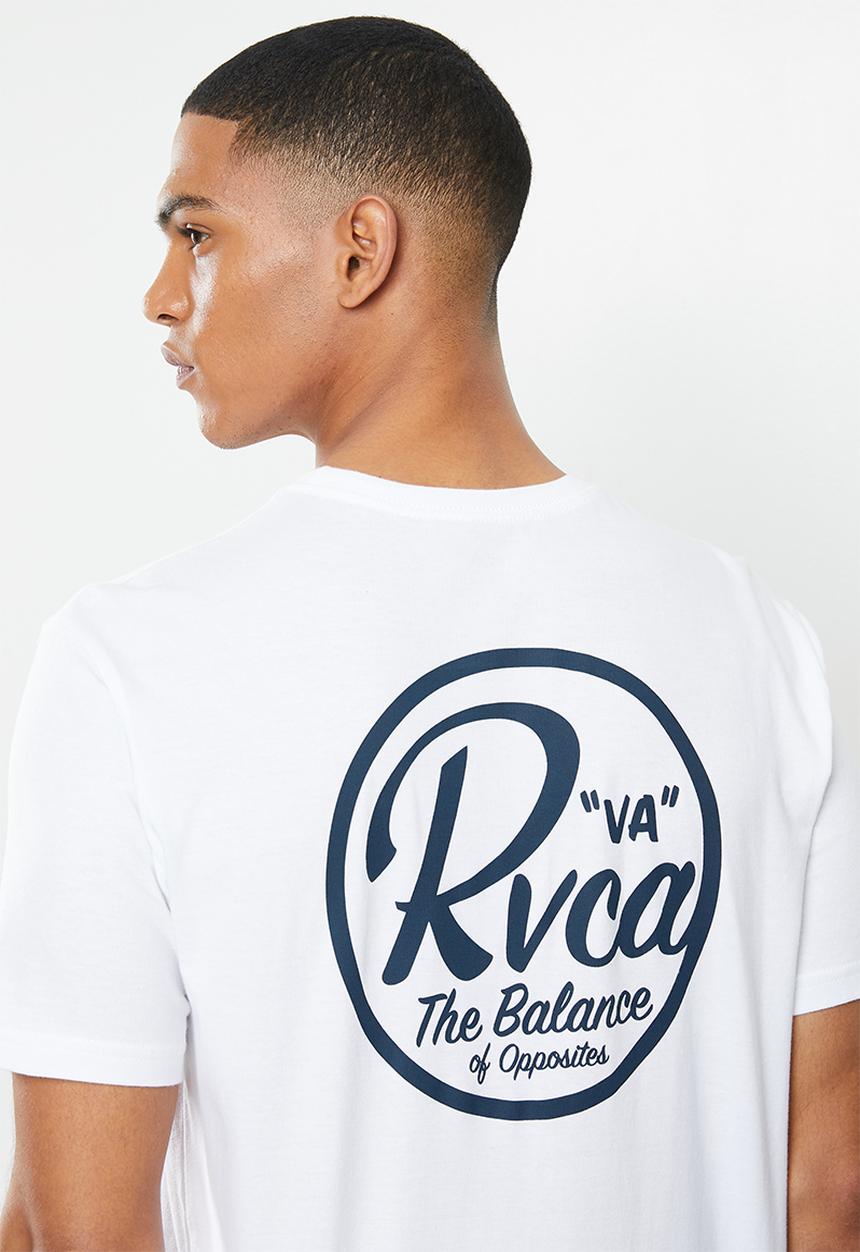 RVCA - Patch seal short sleeve tee - white