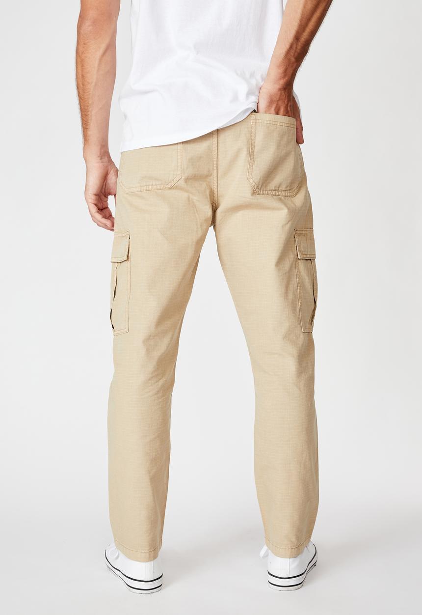 Cotton On - Cargo pant - sand ripstop