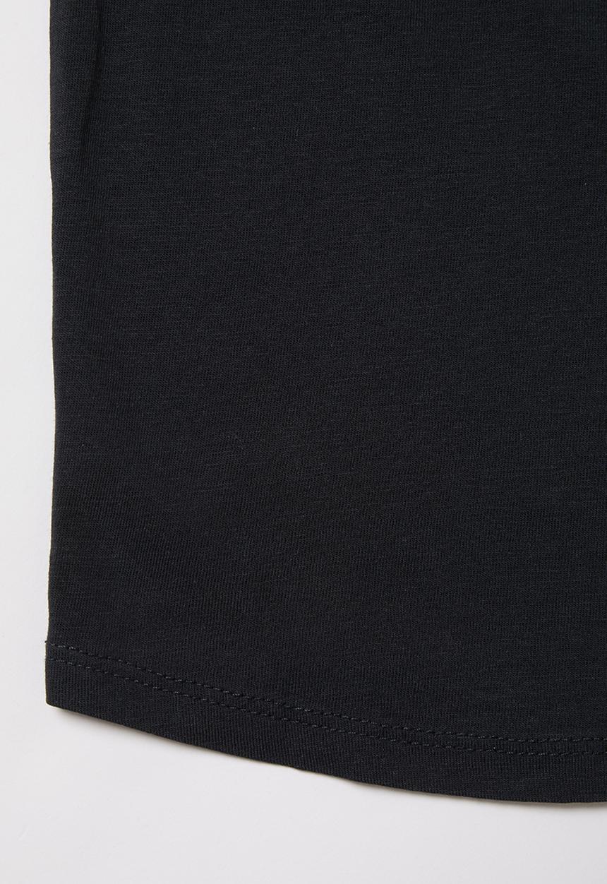 Cotton On - 2 Pack Cruz long line short sleeve tee - pink & charcoal 