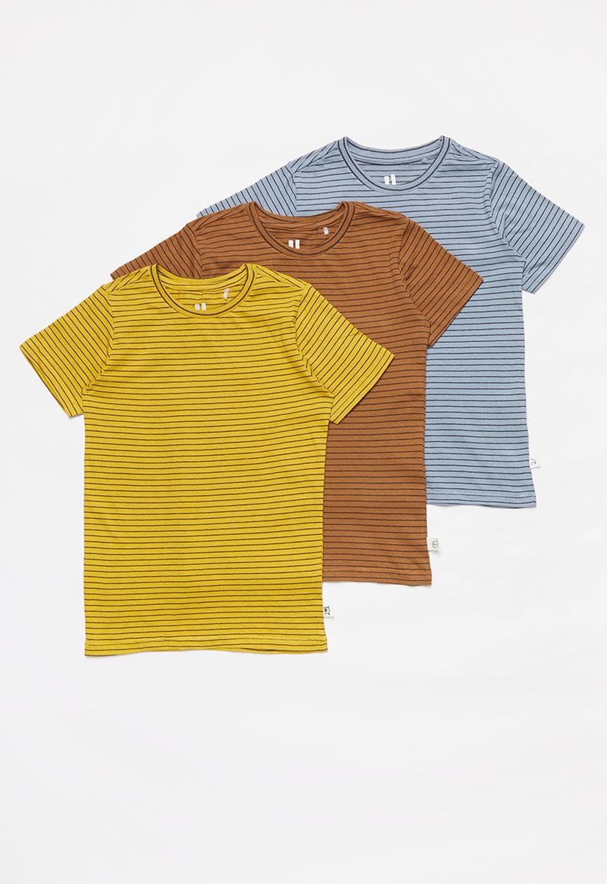 Cotton On - Core short sleeve tee x 3 multipack - multi