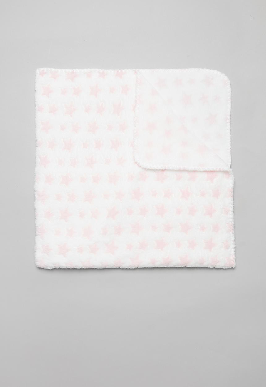 Pop Candy - Baby blanket - pink & white