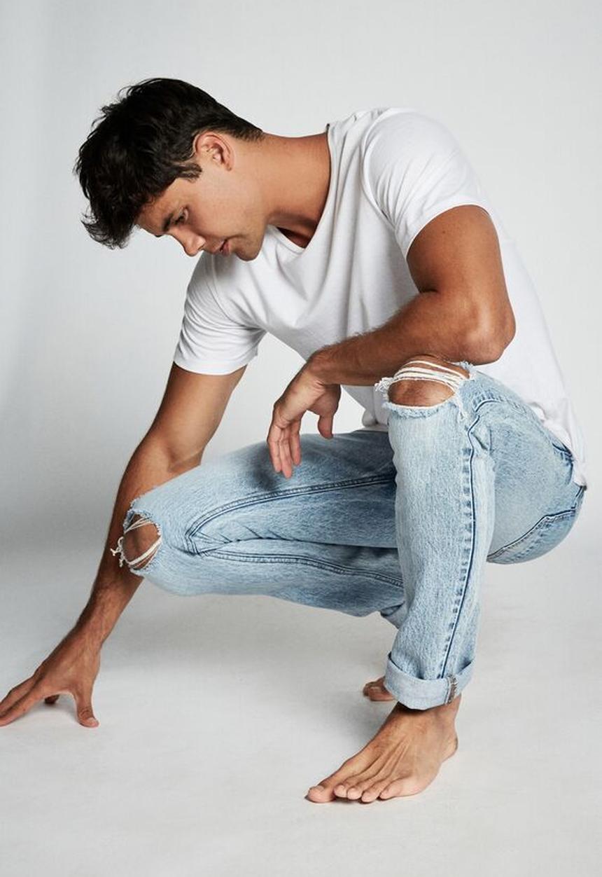 Cotton On - Slim fit jean  - gravity blue