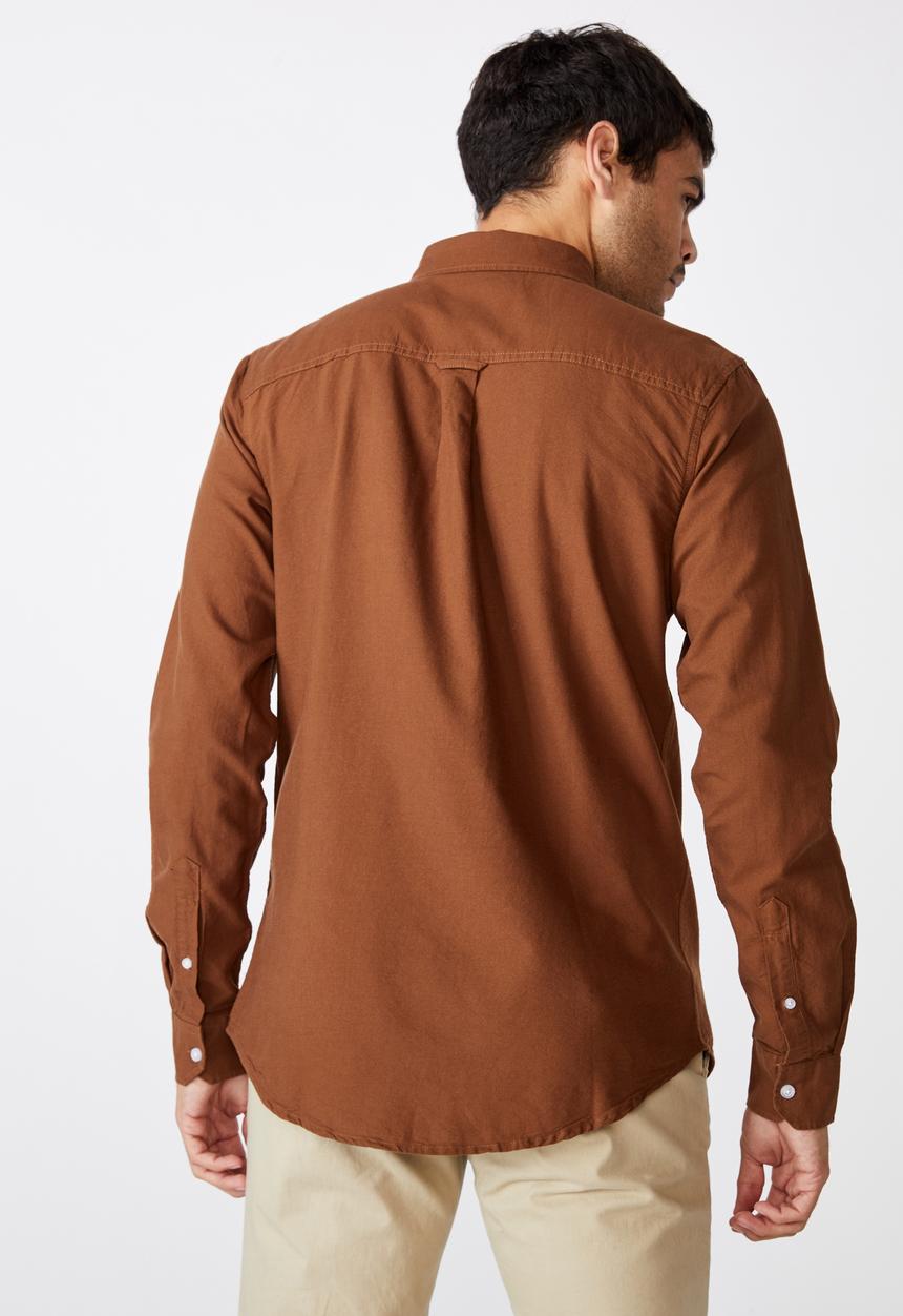 Cotton On - Brunswick shirt 3 - coffee