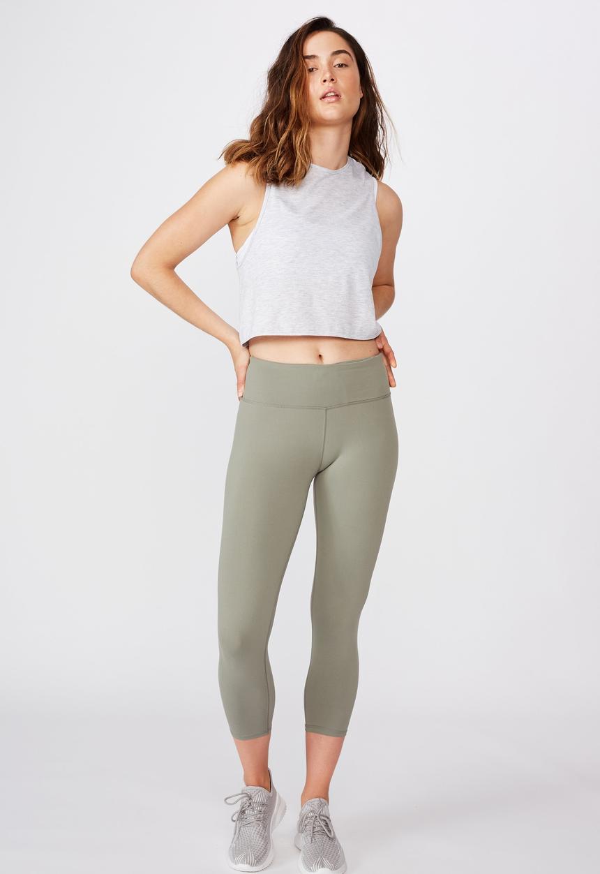 Cotton On - Lifestyle tie up muscle tank - grey 