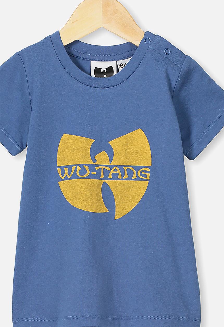 Cotton On - Jamie short sleeve tee - lcn ln petty blue/wutang