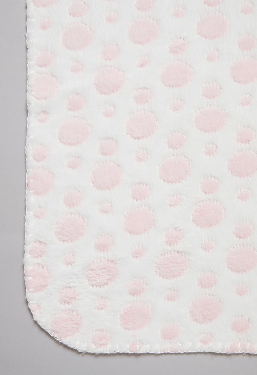 Pop Candy - Baby blanket - pink & white