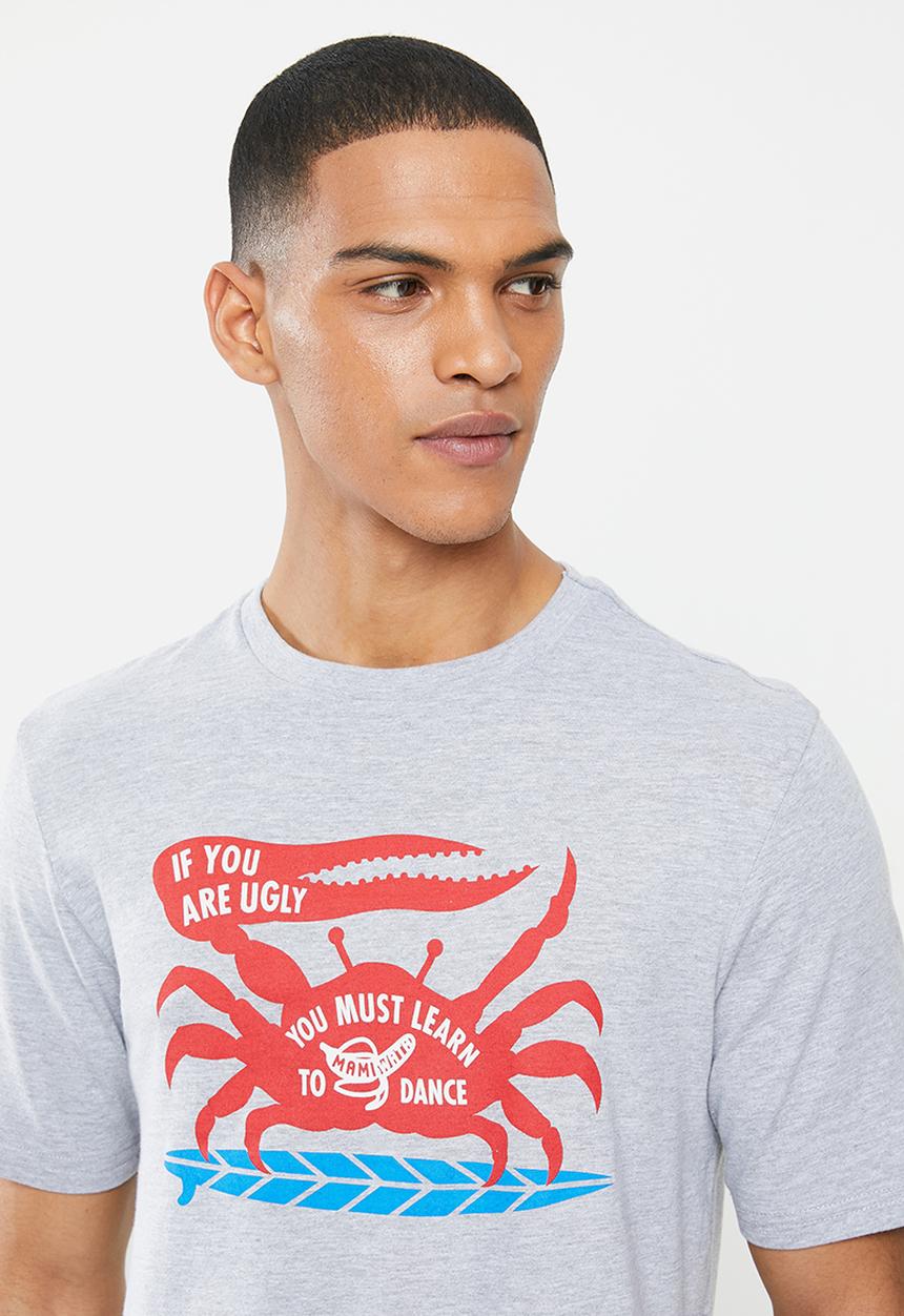 Mami Wata - Mami crab tee - grey