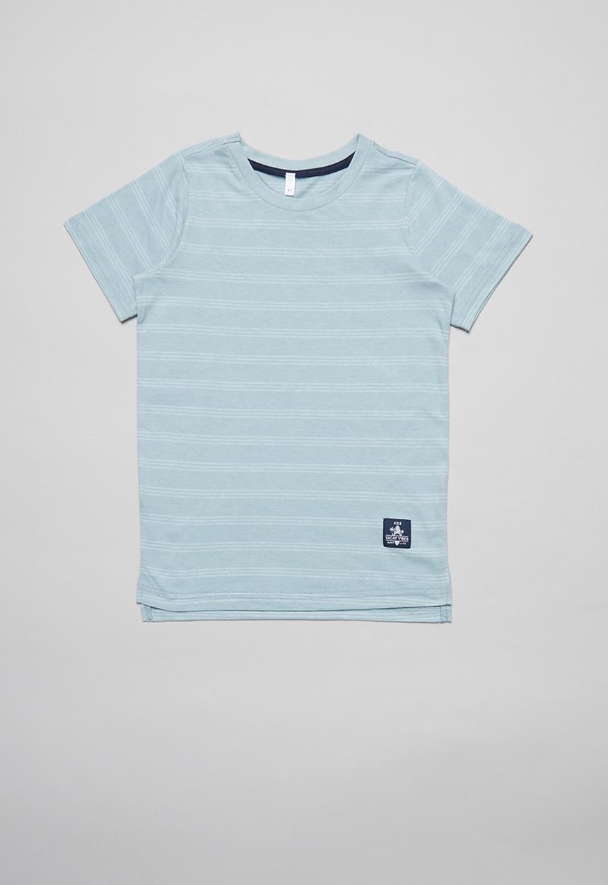 Pop Candy - Boys 2 pack T-shirts - blue & white