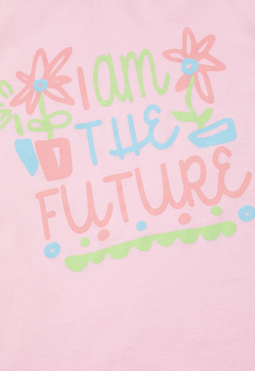 Pop Candy - Girls 2 pack tees - blue & pink