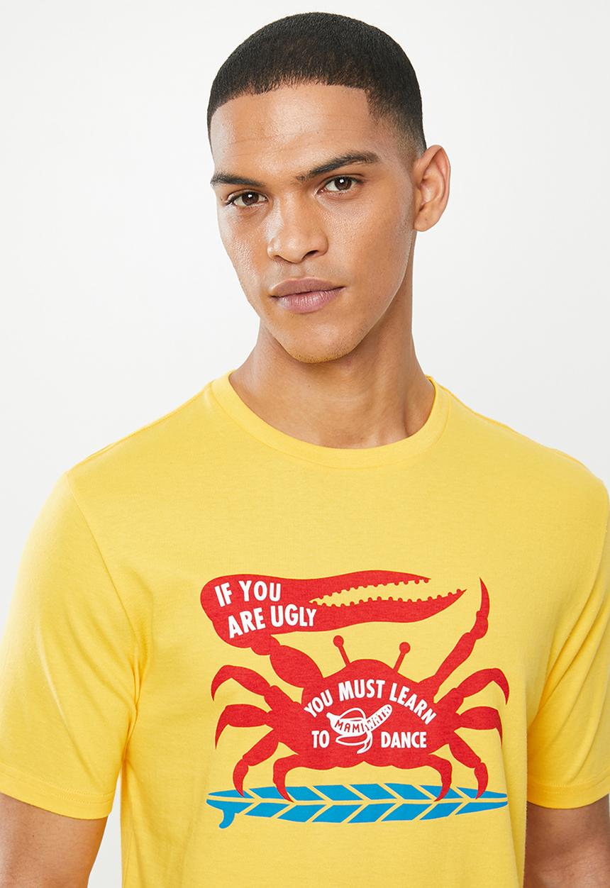 Mami Wata - Mami crab tee - yellow