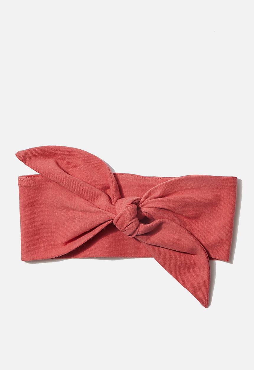 Cotton On - The tie headband - red 