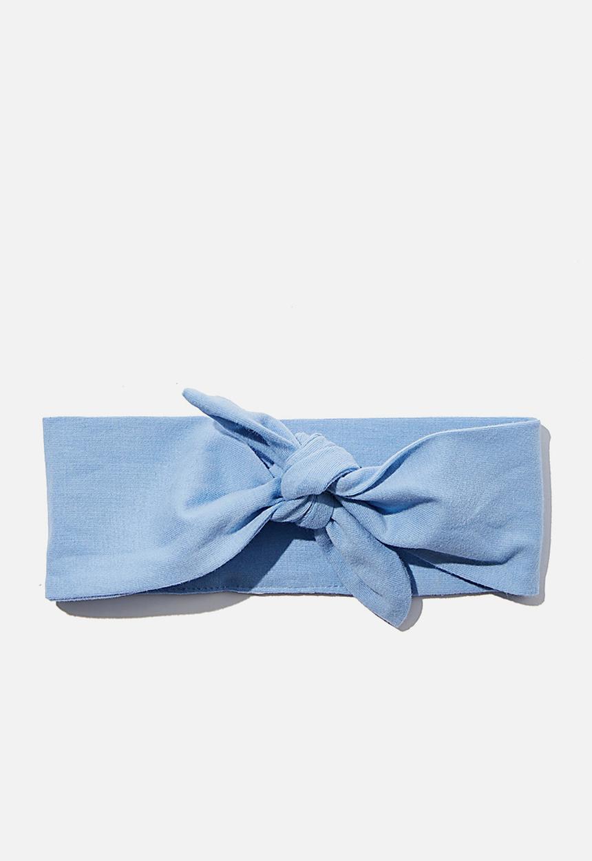 Cotton On - The tie headband - blue 