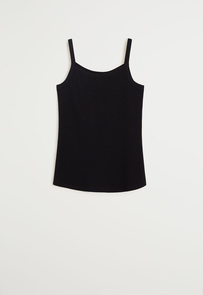 MANGO - Shirt lillian - black