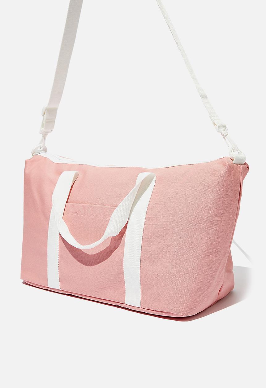 Typo - Body duffle bag - pink 