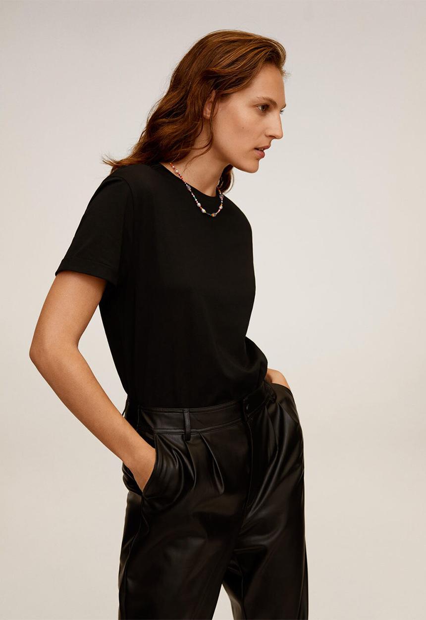 MANGO - T-shirt boy - black