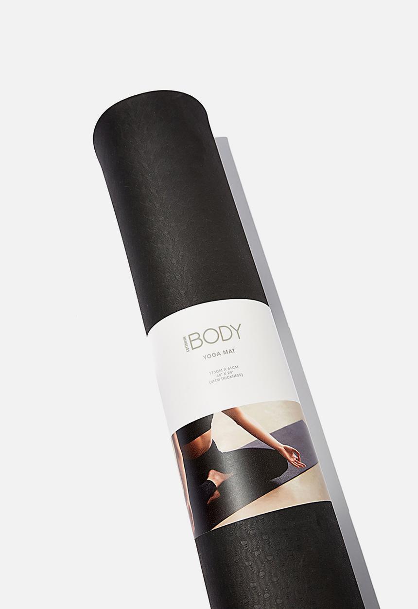 Typo - Yoga mat - black