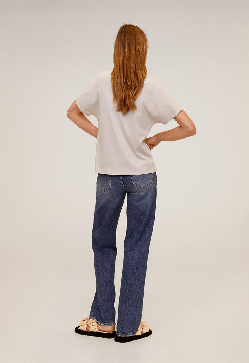 MANGO - T-shirt veri - neutral 