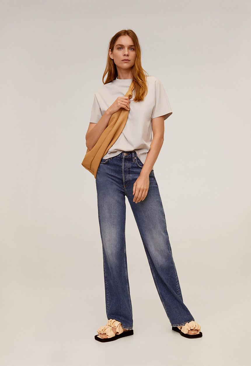 MANGO - T-shirt veri - neutral 