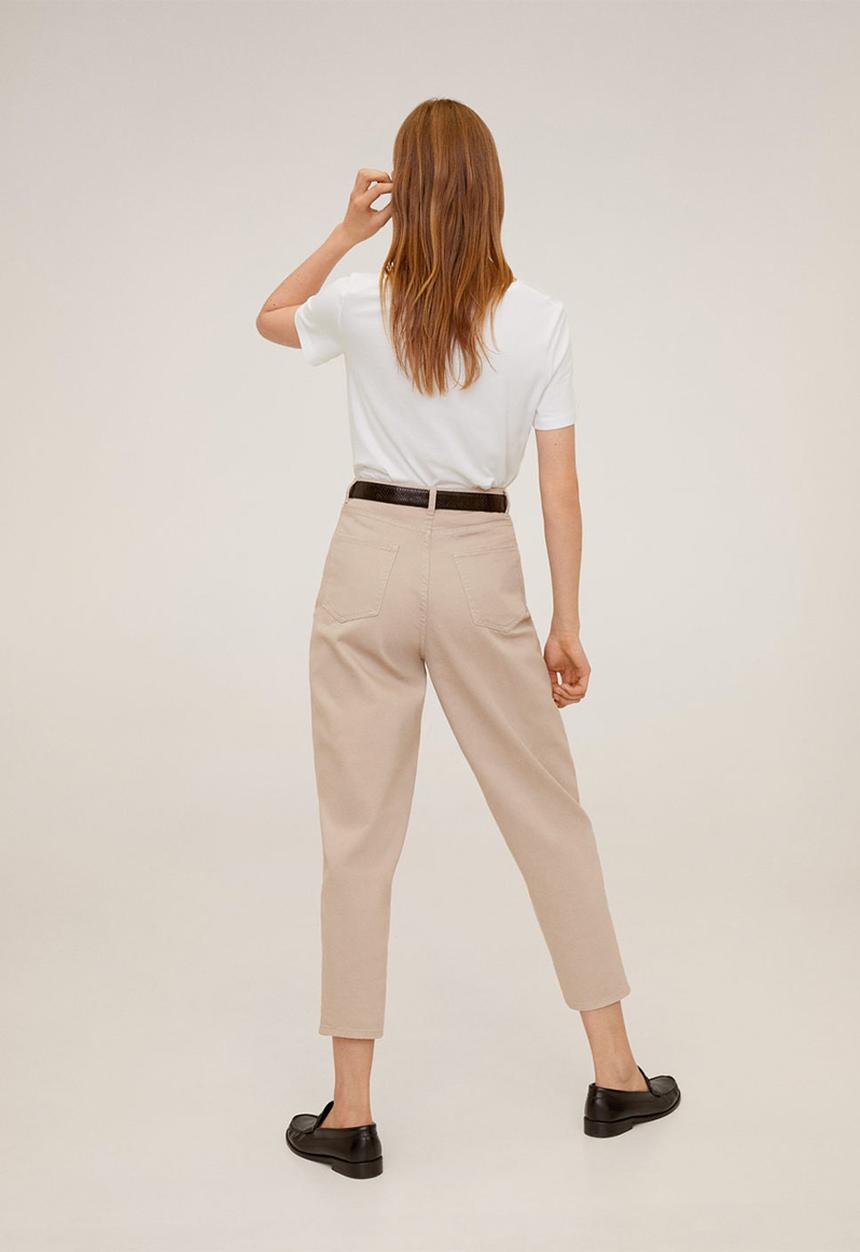 MANGO - T-shirt chalapi - white