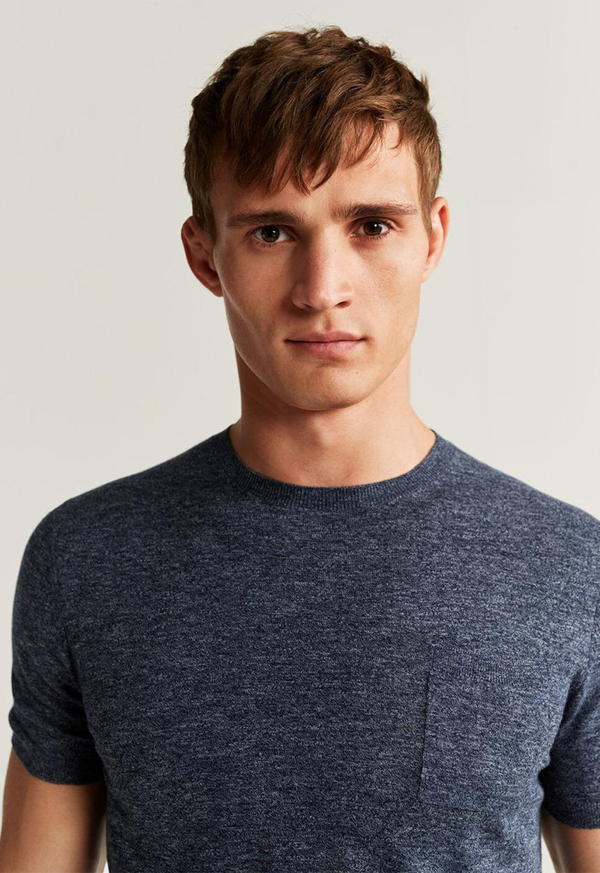 MANGO - Andrew sweater - navy