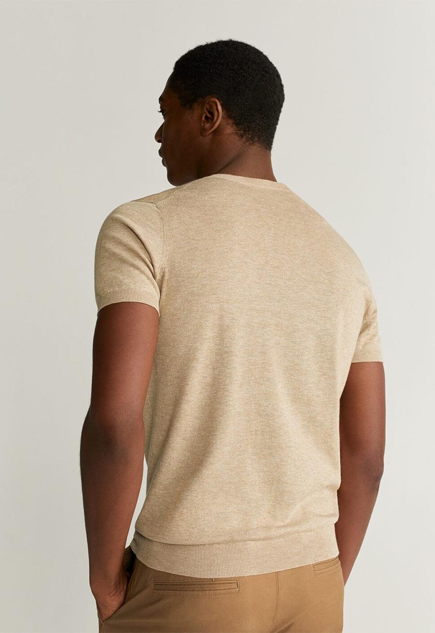 MANGO - Andrew sweater - light beige