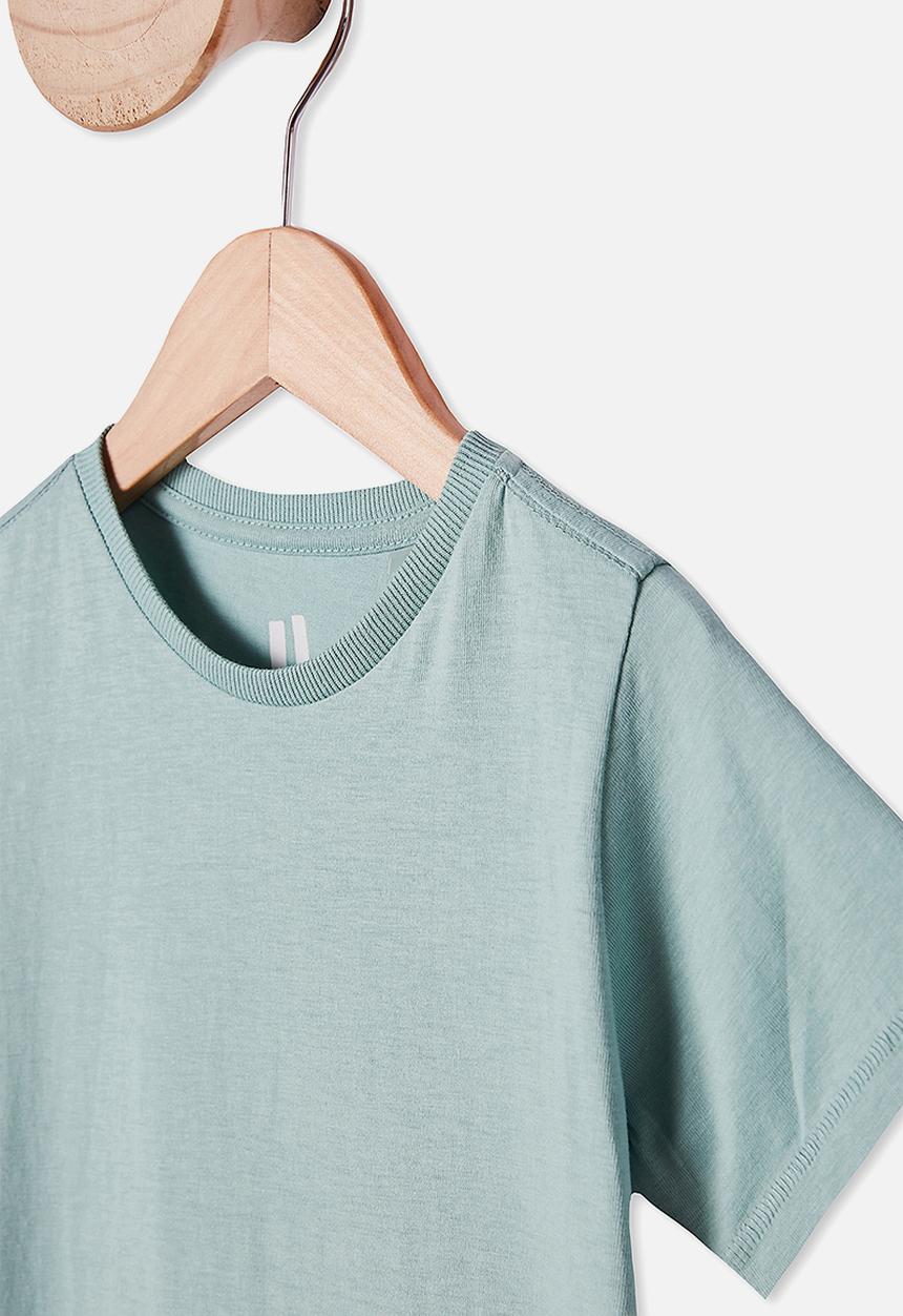 Cotton On - Core short sleeve tee - rusty aqua