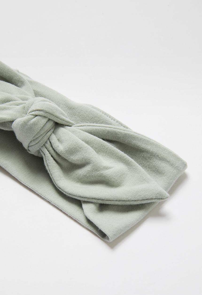 Cotton On - 3 Pack tie headband - red bricks/stone green/graphite grey