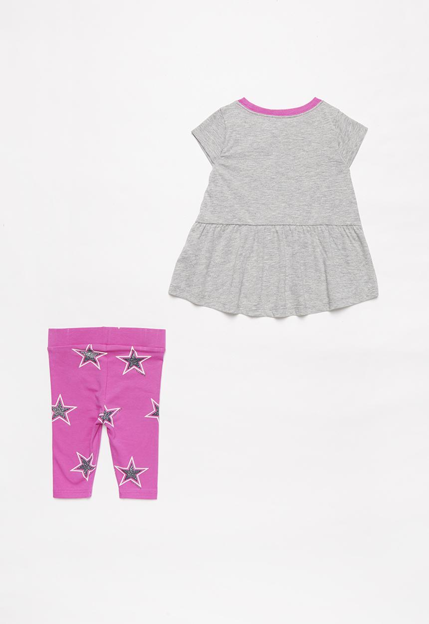 Converse - Converse star chuck patch leg set - grey & pink