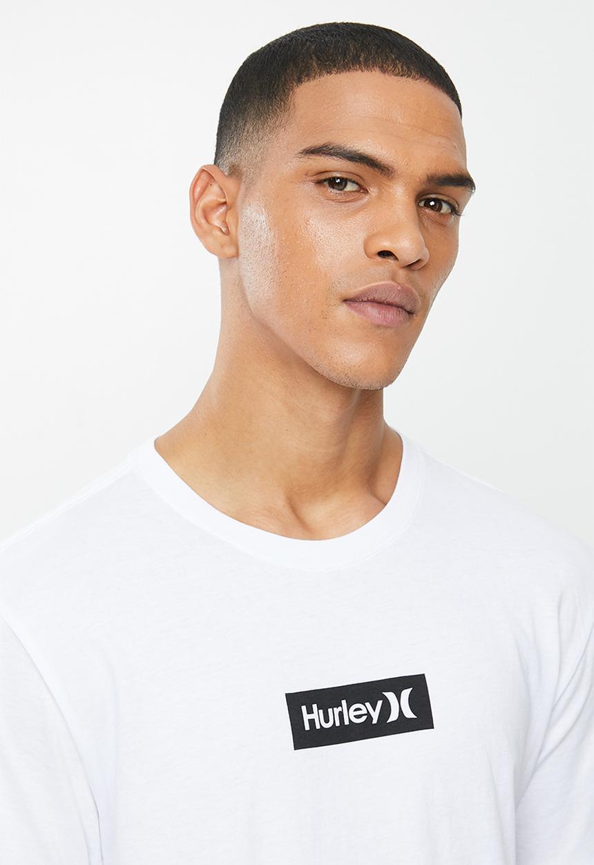Hurley - Small box tee - white