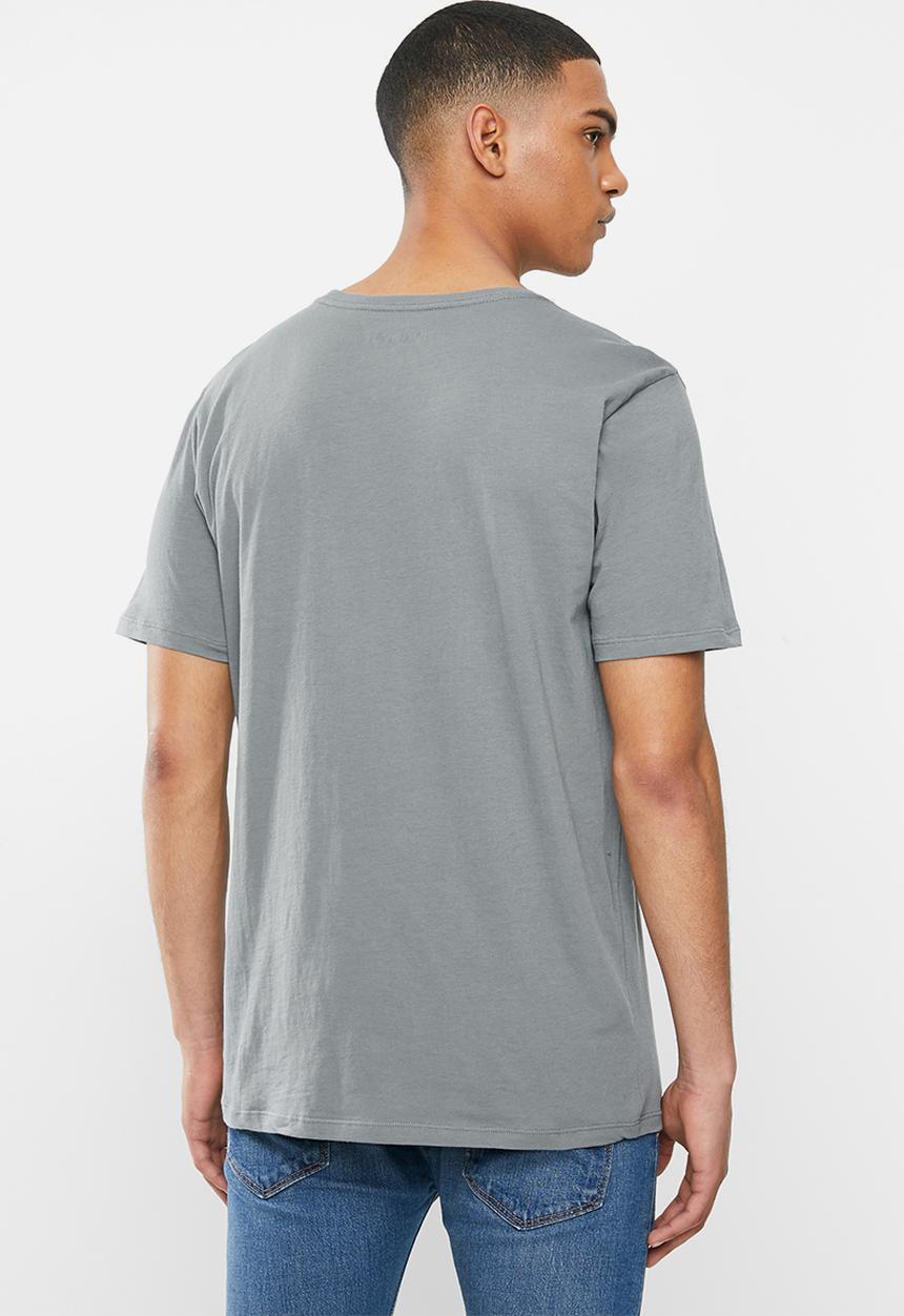 Hurley - Solid short sleeve tee - smoke grey