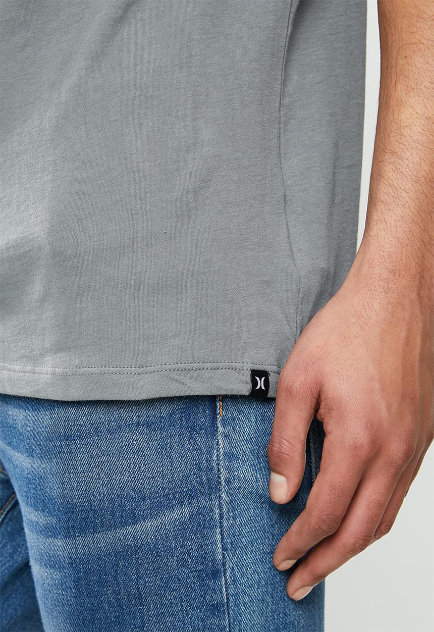 Hurley - Solid short sleeve tee - smoke grey