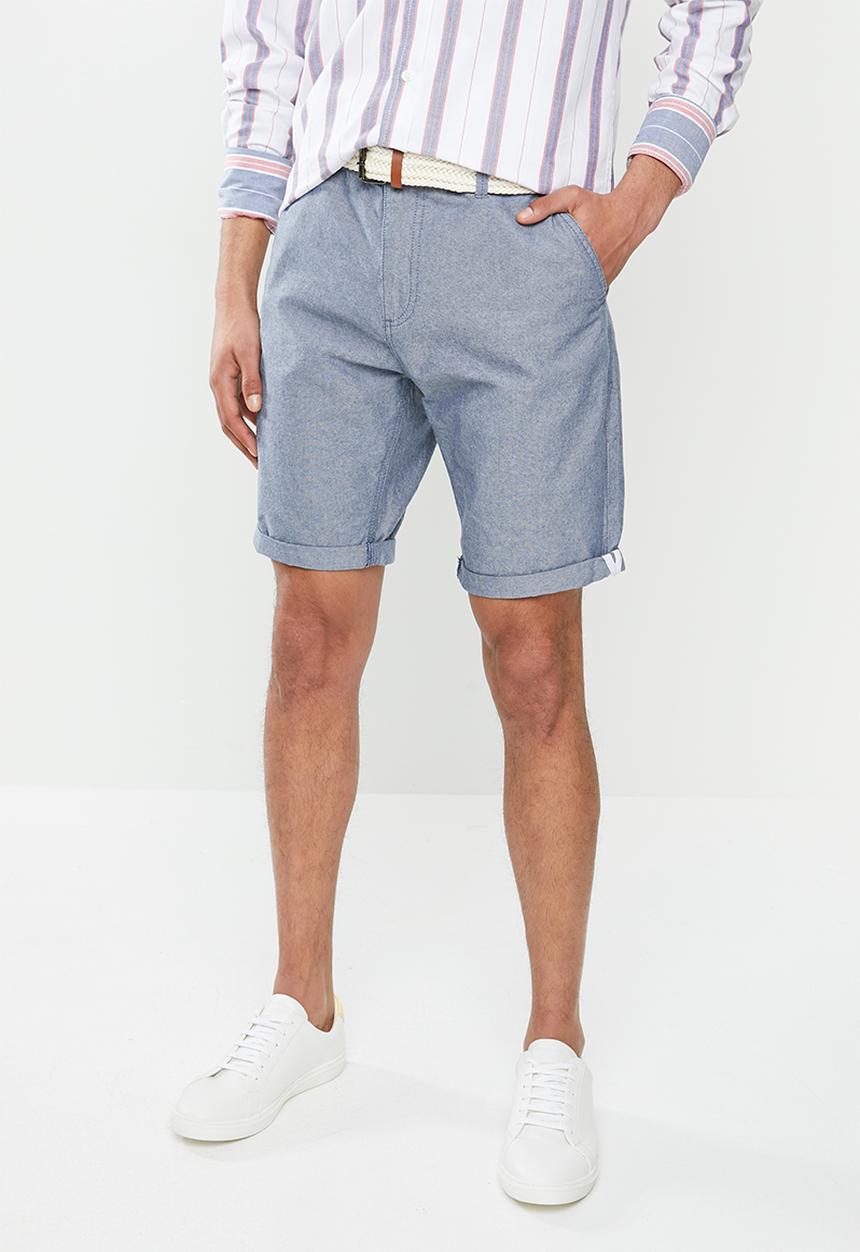 Brave Soul - Cantley shorts - blue