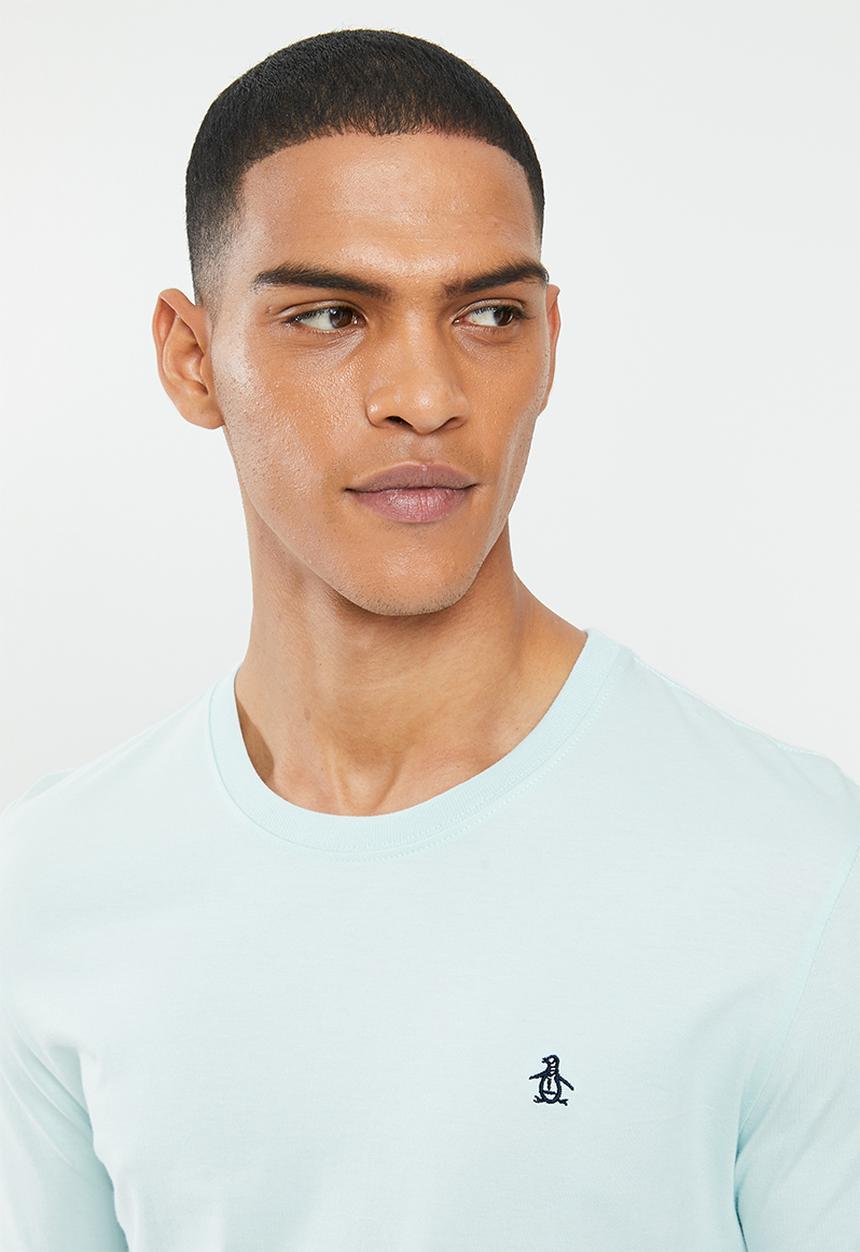 Original Penguin - Embroidered T-shirt  -  blue