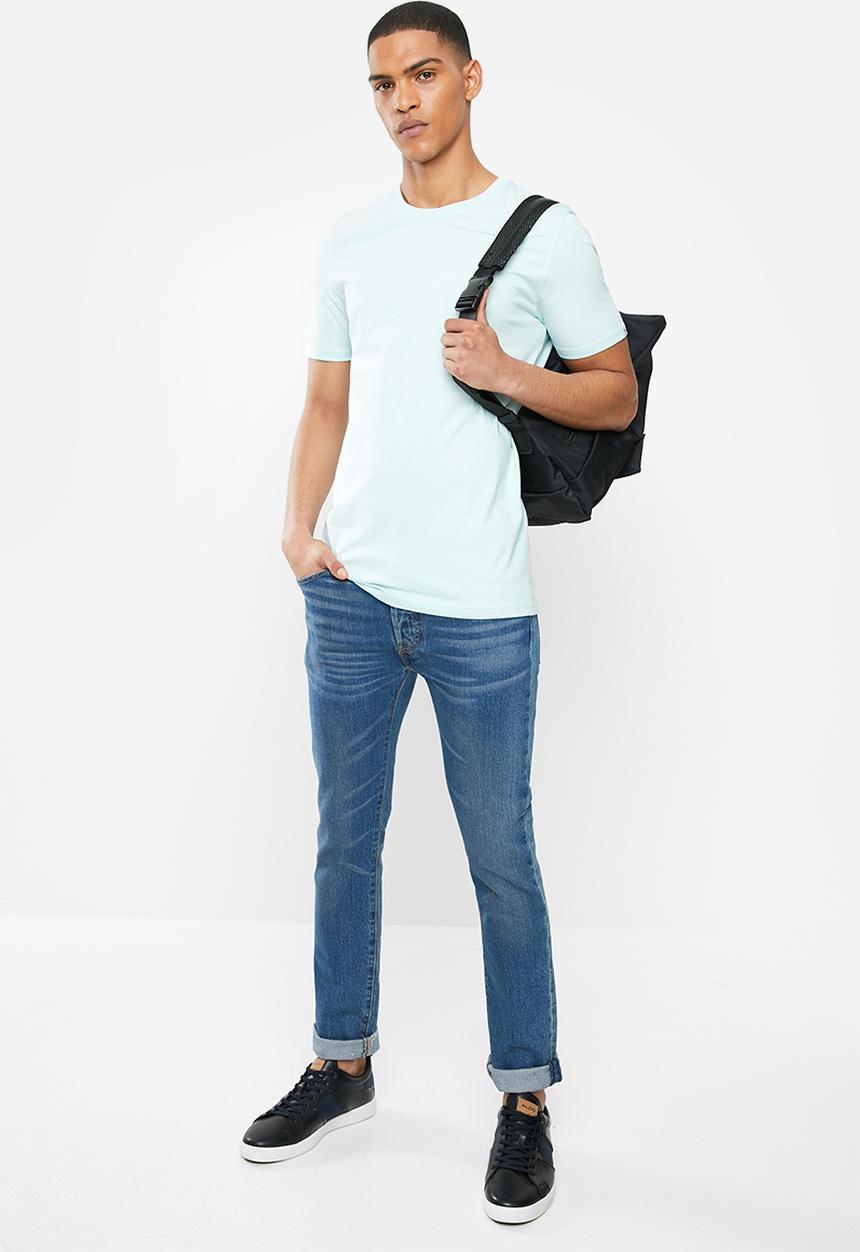 Original Penguin - Embroidered T-shirt  -  blue