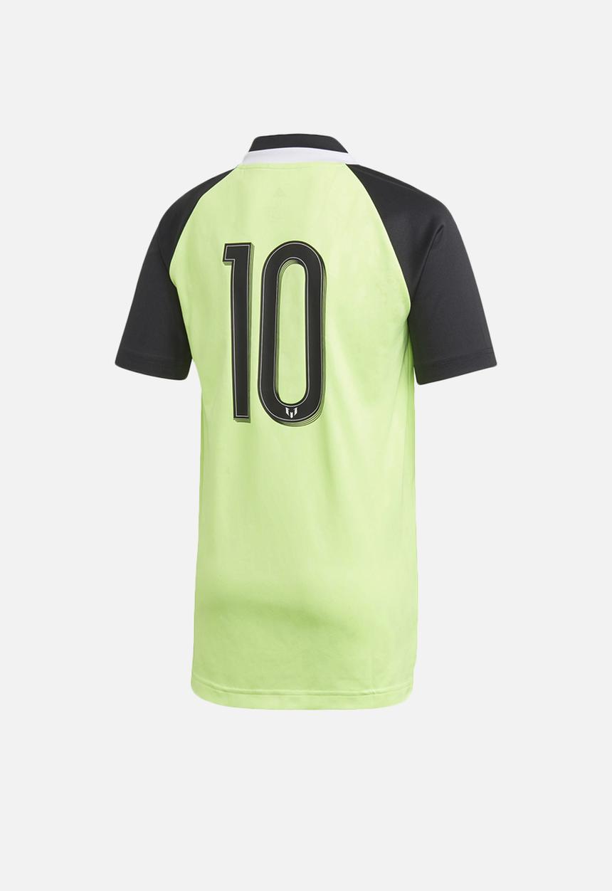 adidas Originals - Messi icon jersey - signal green & black
