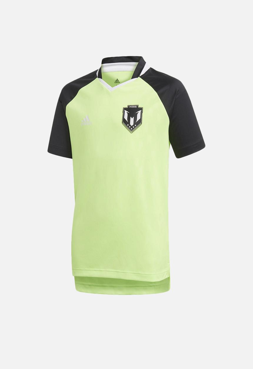 adidas Originals - Messi icon jersey - signal green & black