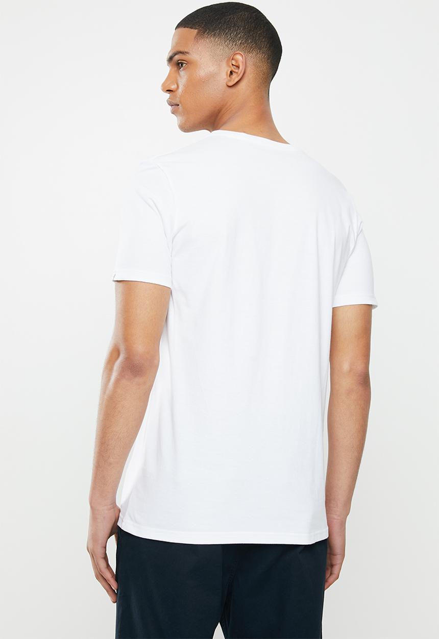 Original Penguin - Embroidered T-shirt - white