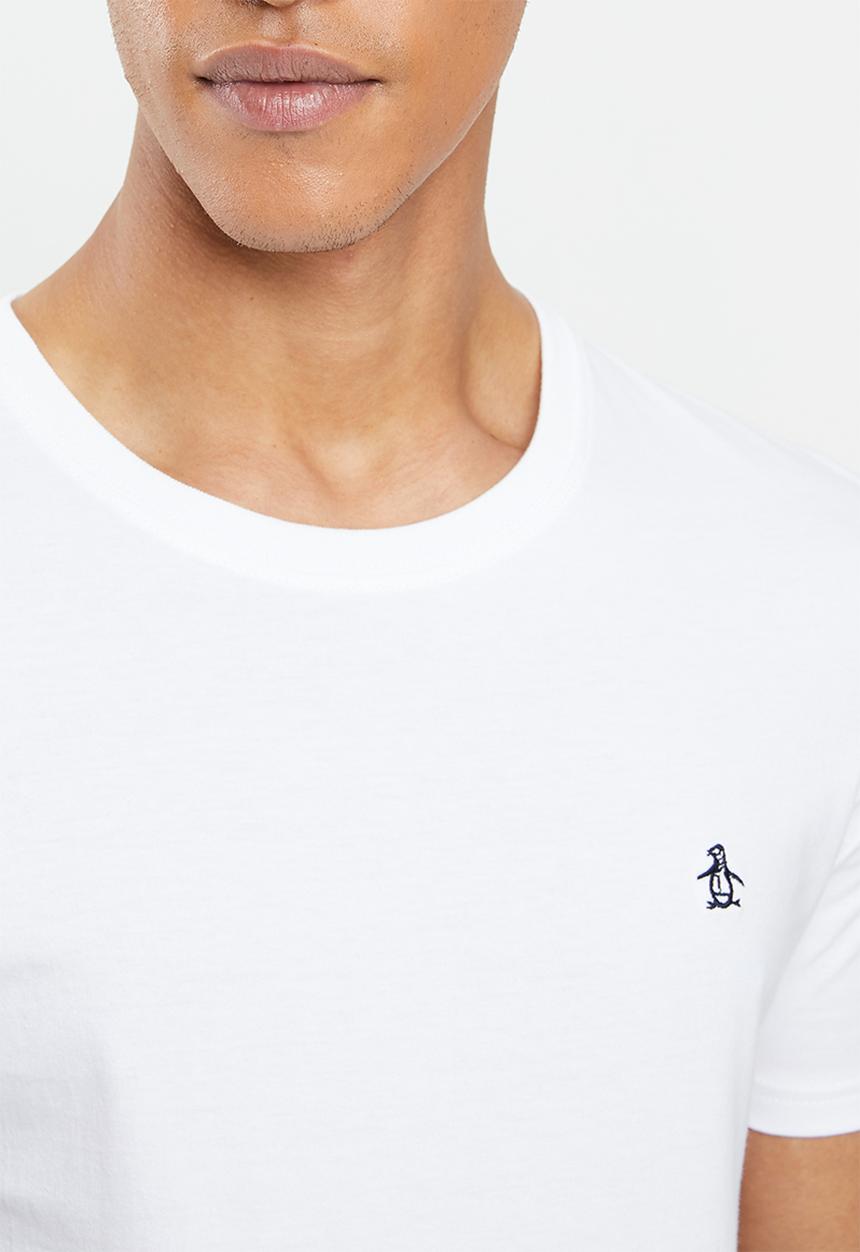 Original Penguin - Embroidered T-shirt - white
