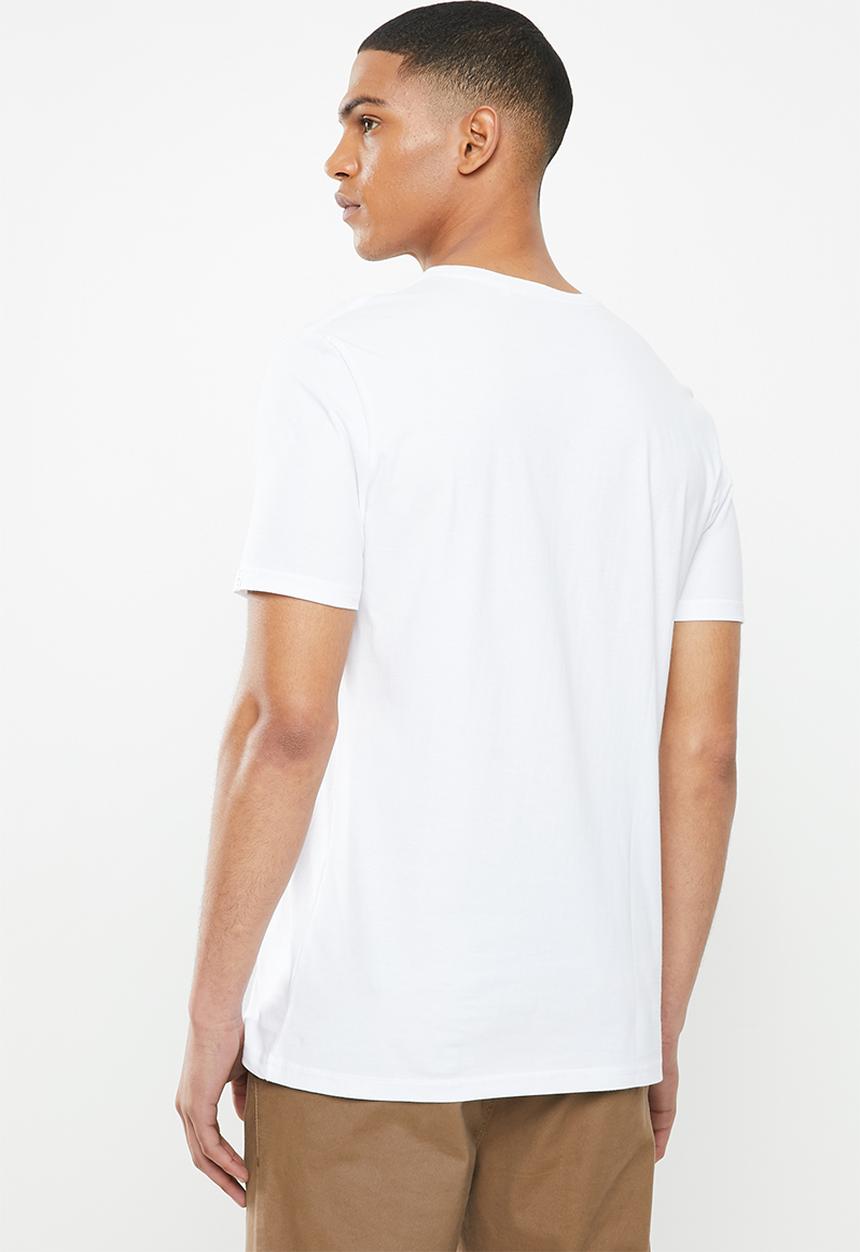 Original Penguin - Circle logo T-shirt -  white