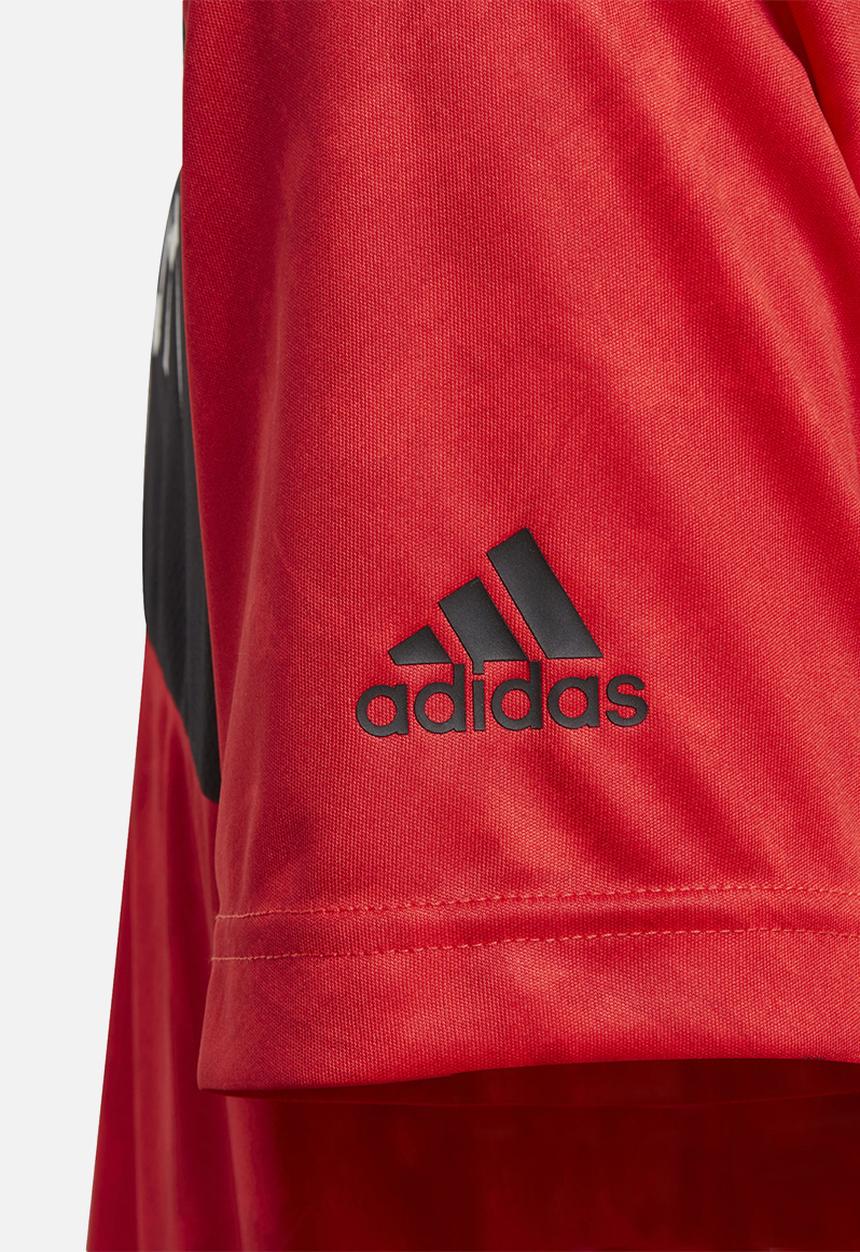 adidas Originals - Predator all over print jersey - vivid red