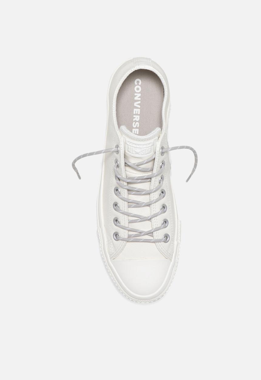 Converse - Chuck Taylor All Star Limo leather ox - white 