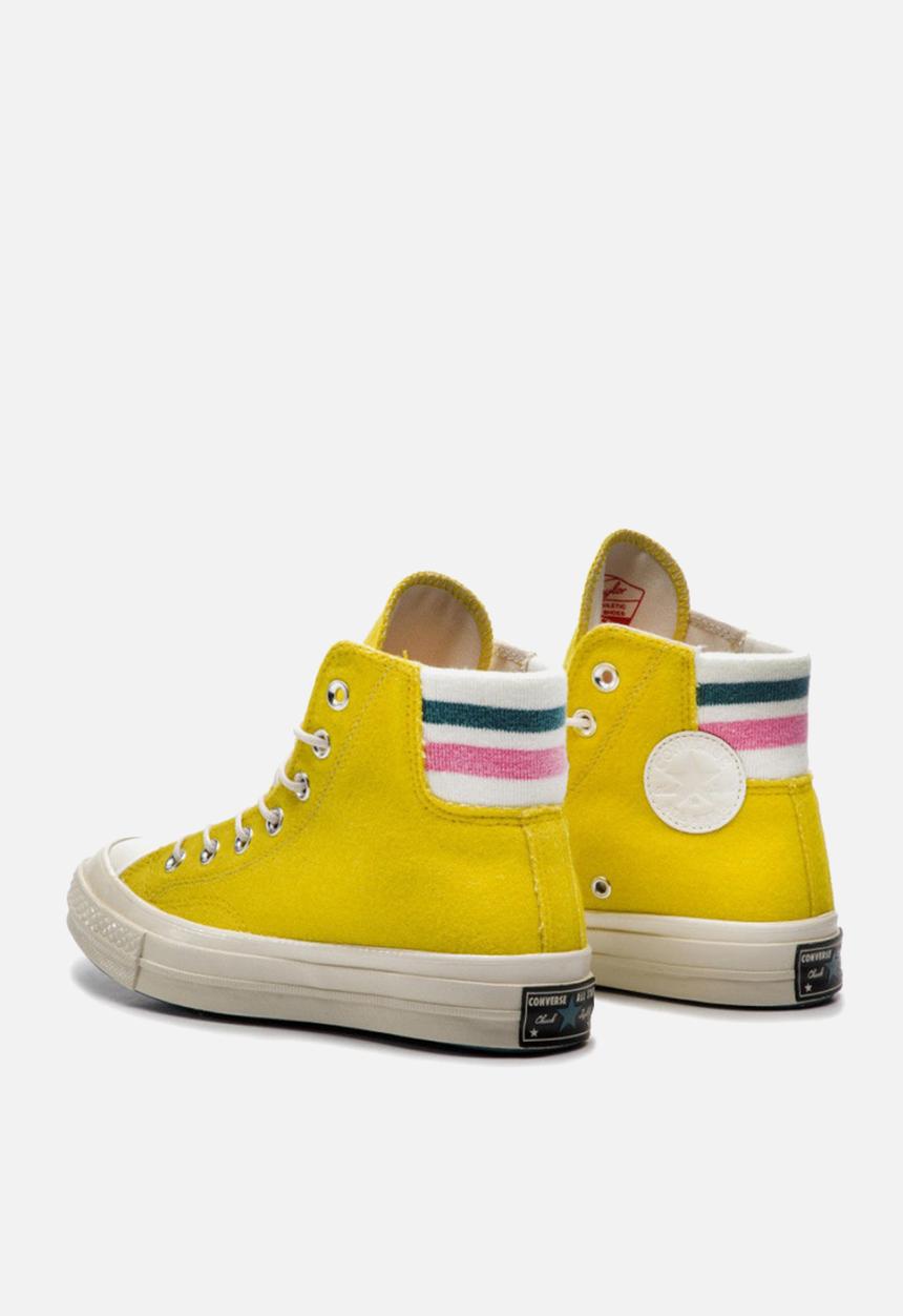 Converse - Chuck 70 retro stripe hi - yellow 